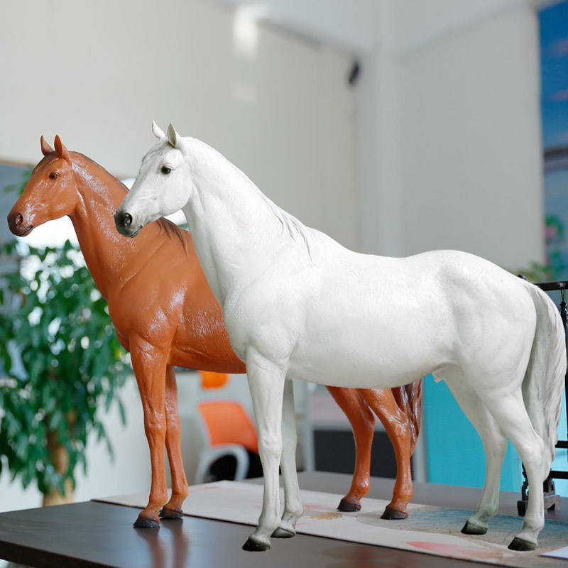 Fiberglass Figurine support customize resin horse decoration animal/ large fiberglass horse/ vivid life size real horse decor