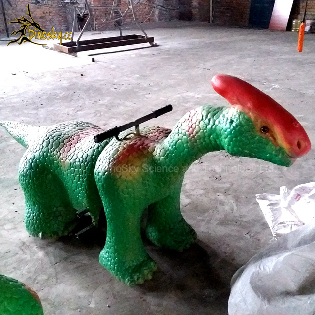 Popular Kids Dinosaur Ride Animal Shopping Mall Playground Walking With Ride On Dinosaur Game Rides