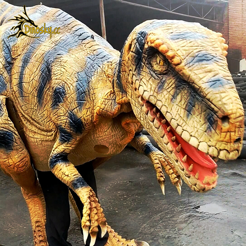 Professional adult dinosaur costume for sale walking dinosaur film props shows