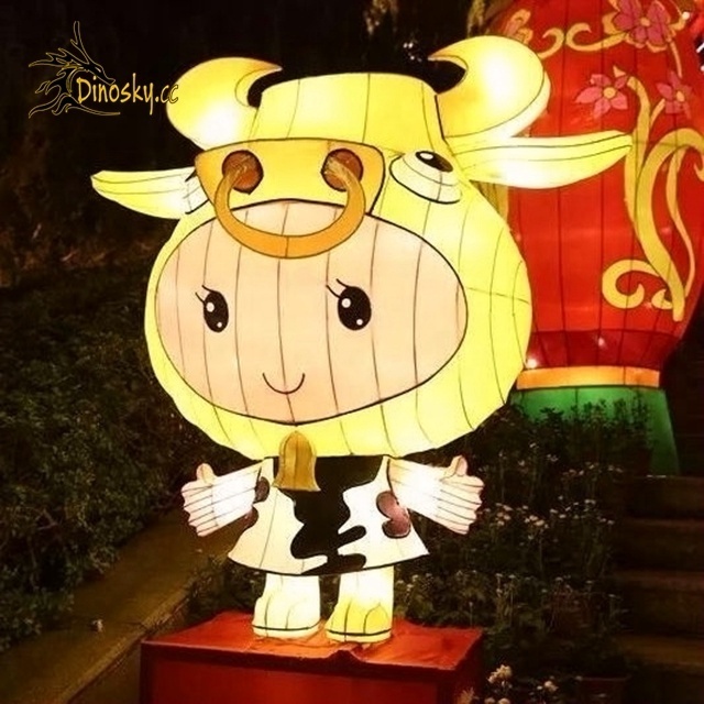 2021festival lanterns led animals and characters cloth lanterns