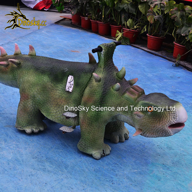 Park Amusement Rides for Amusement Park Life Size Ride on Dinosaur Toys Coin Robotic Animatronic Dinosaur Ride Models Dinosaur