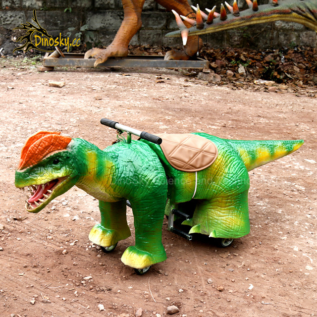 Popular Kids Dinosaur Ride Animal Shopping Mall Playground Walking With Ride On Dinosaur Game Rides