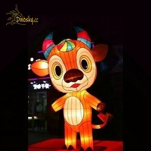 2021festival lanterns led animals and characters cloth lanterns