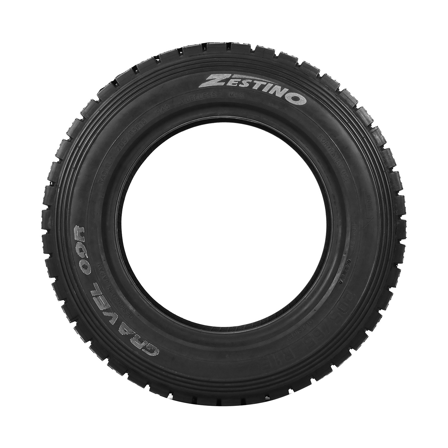 ZESTINO 205/60R15 Gravel 09r soft hard WRC DAKAR high performance gravel rally racing tires tyres