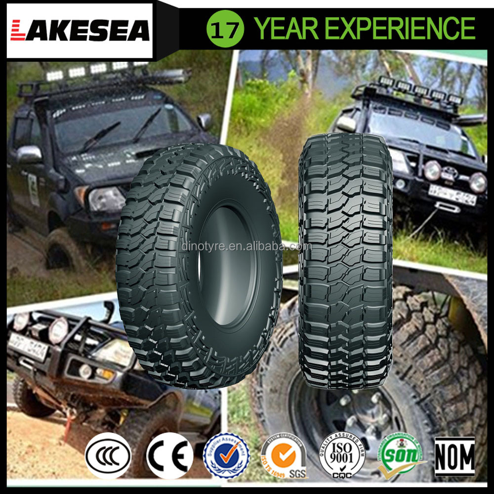 Lakesea 4x4 tire 235/75R15 MT tires LT on Street/Sand/Rock/Mud/Trail/Snow