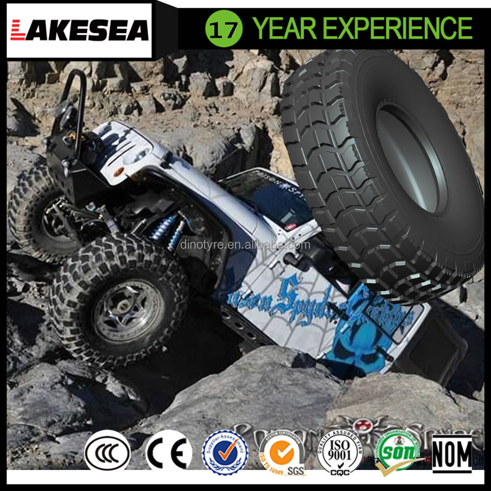 Lakesea 4x4 tire 235/75R15 MT tires LT on Street/Sand/Rock/Mud/Trail/Snow