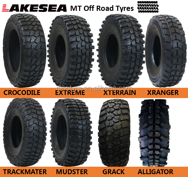 Lakesea Mud tires wholesale 31 33 35 37 inch R 15 17 M/T off road tire factory sale for retailers