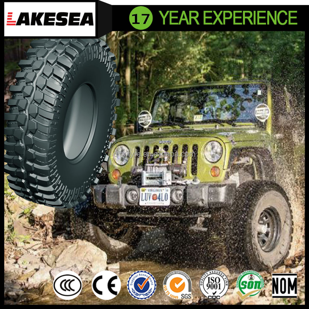 Lakesea 4x4 tire 235/75R15 MT tires LT on Street/Sand/Rock/Mud/Trail/Snow