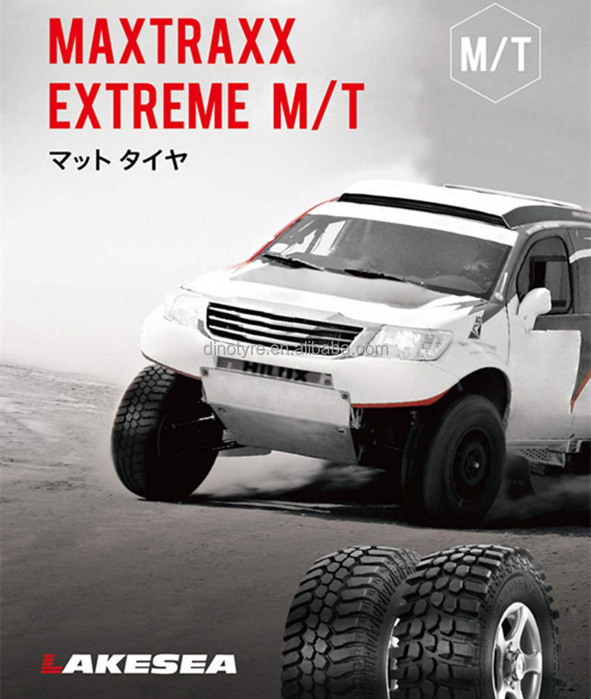 lakesea mud terrain tires EXTREME M/T TYRES  truck tires for sale 285 / 75 / r16