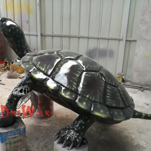 artificial fiberglass 3d animal model animatronic sea turtle