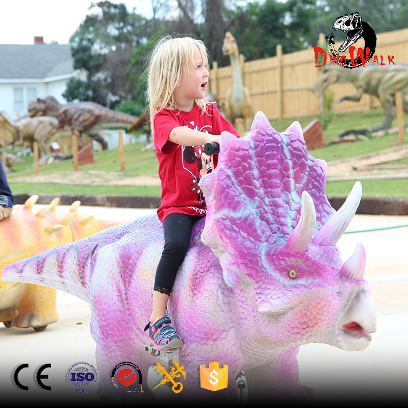 Dino Kids Ride Animatronic toy dinosaur car for sale