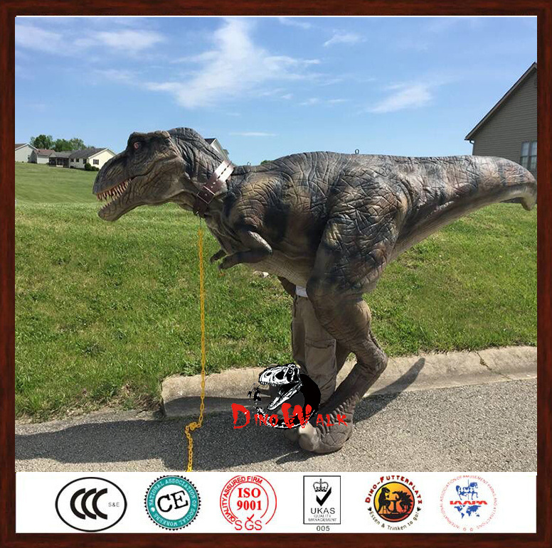 New design robotic dinosaur realistic costume With ISO9001