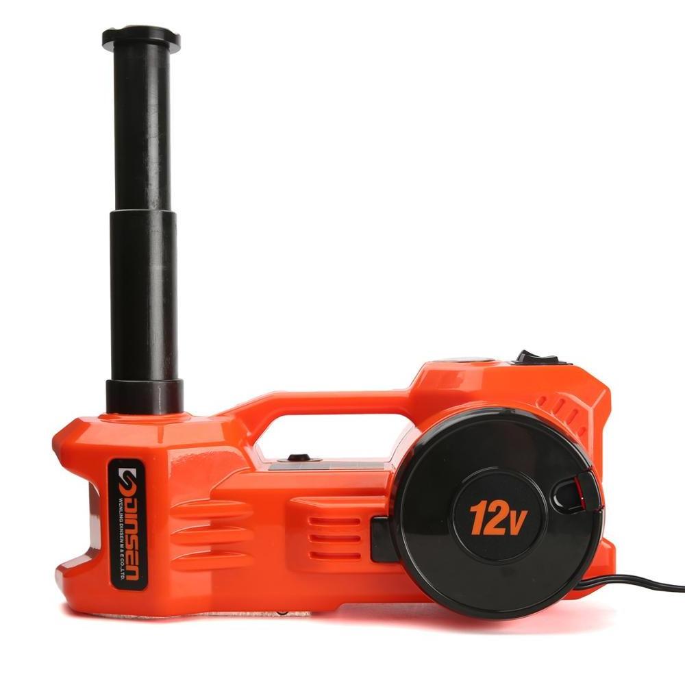 DINSEN 12 Volt Electric hydraulic portable floor jack lift/ tire air pump / impact Wrench