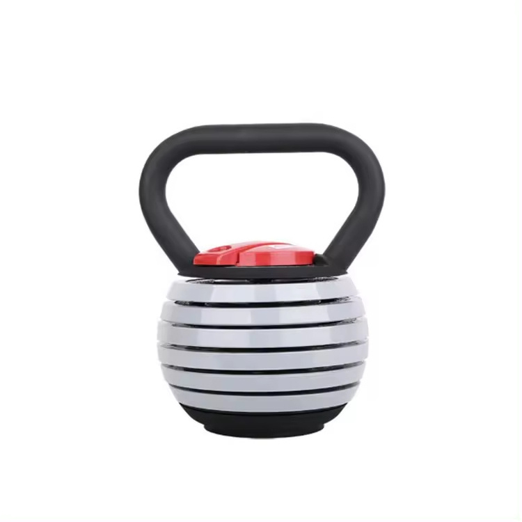 Dinuo 20lb 40lb Power Training Kettle-bell Bodybuilding Grade Weight Lifitng Adjustable Handle Kettlebells