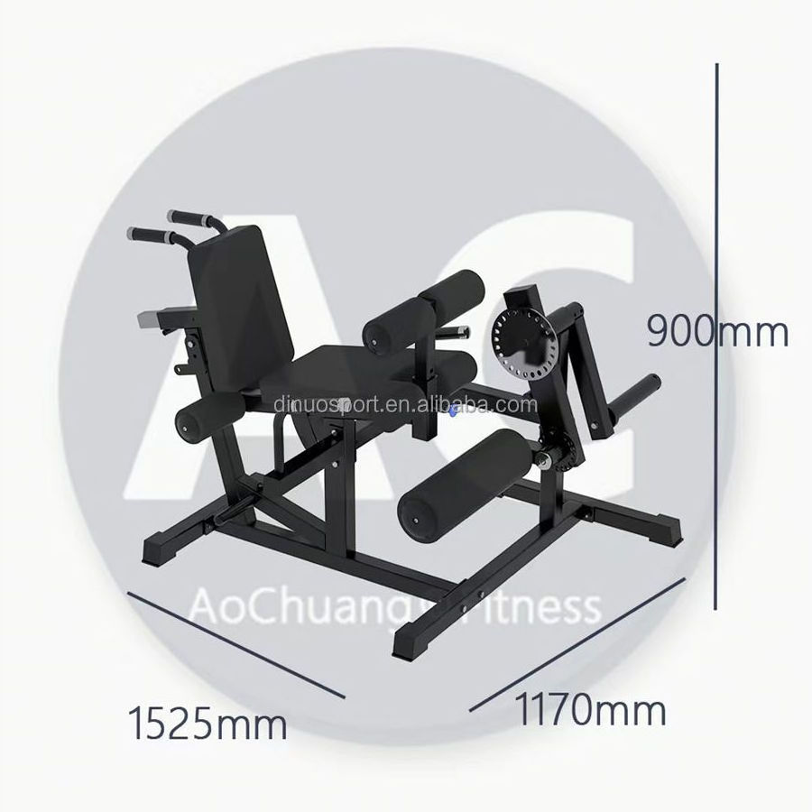 Gym Equipment Commercial Seated Multi-functional Leg Curl and Extension Plate Loaded Leg Press Machine