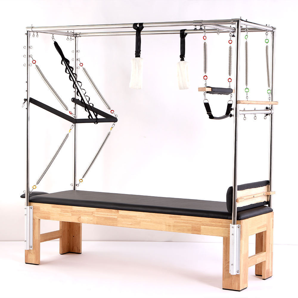 Dinuo Pilates Cadillac Reformer Combo pilates Reformer Pilates Device Trapeze Exercise With Jumping Board And Springs