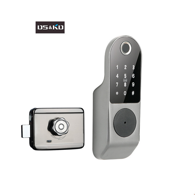 gate smart lock for fence garden heavy duty gate electrical lock intelligent gate door lock