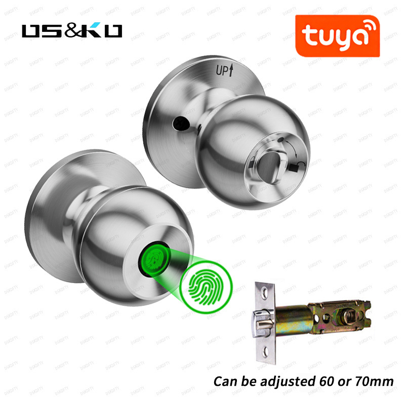 tuya zigbee smart fingerprint tt lock app keyless ble cylinder app control handle additional door lock for remote control