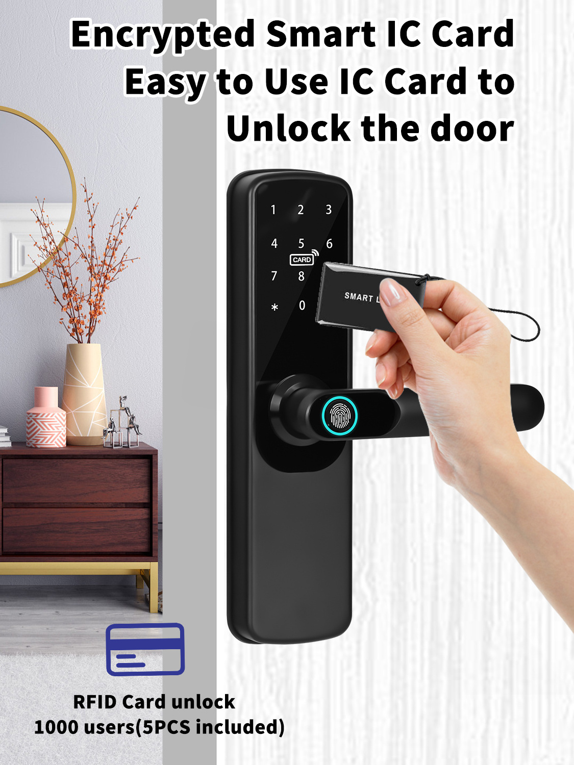 smartphone security door wireless intelligent digital lock indoor house smart anti theft lock fingerprint door lock