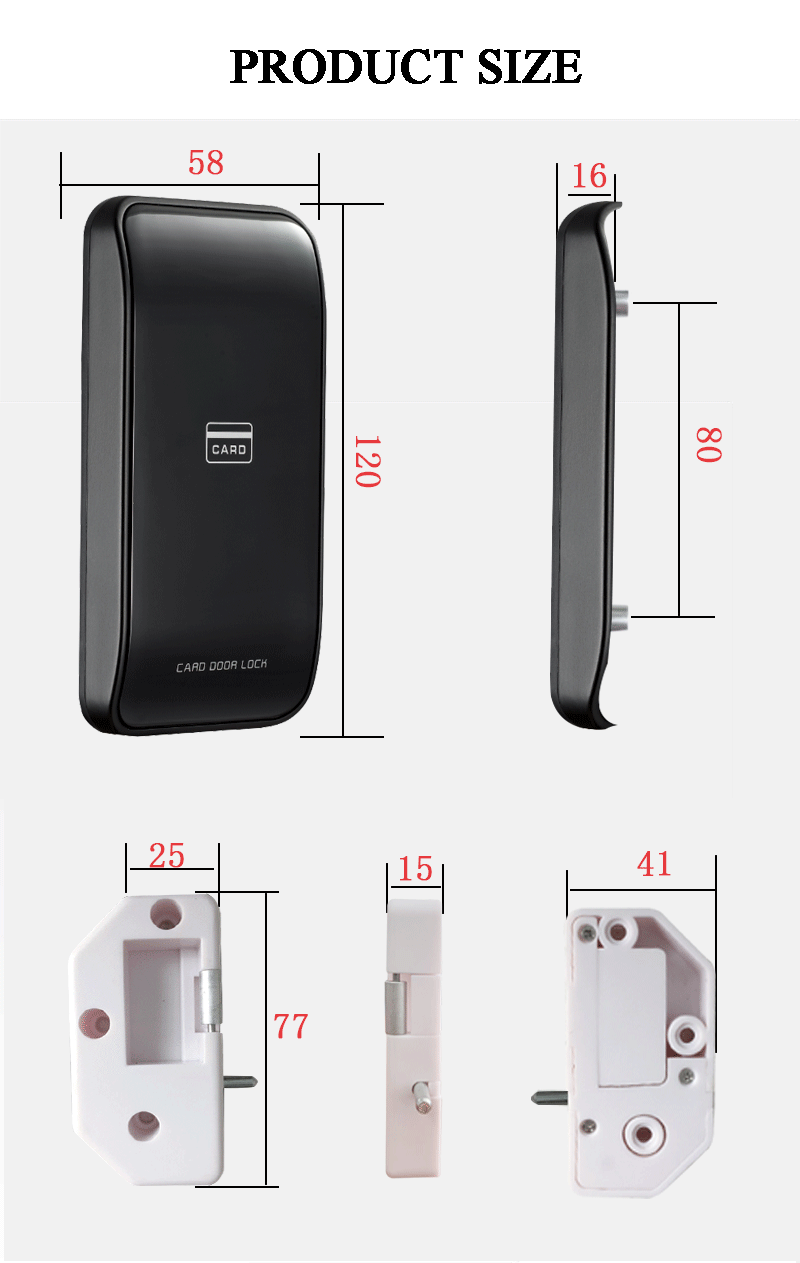 cabinet lock electronic electromagnetic lock door control cabinet drawer storage cabinet lock