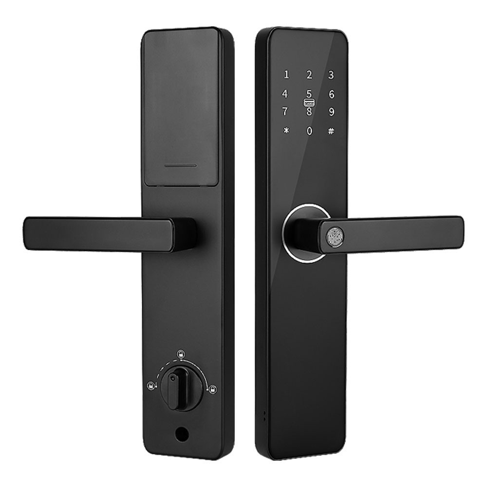 Smart Home Biometric Fingerprint Lock Hidden Safety usb Port Lock Model Ordinary Home Tuya wifi Control Electronic Lock