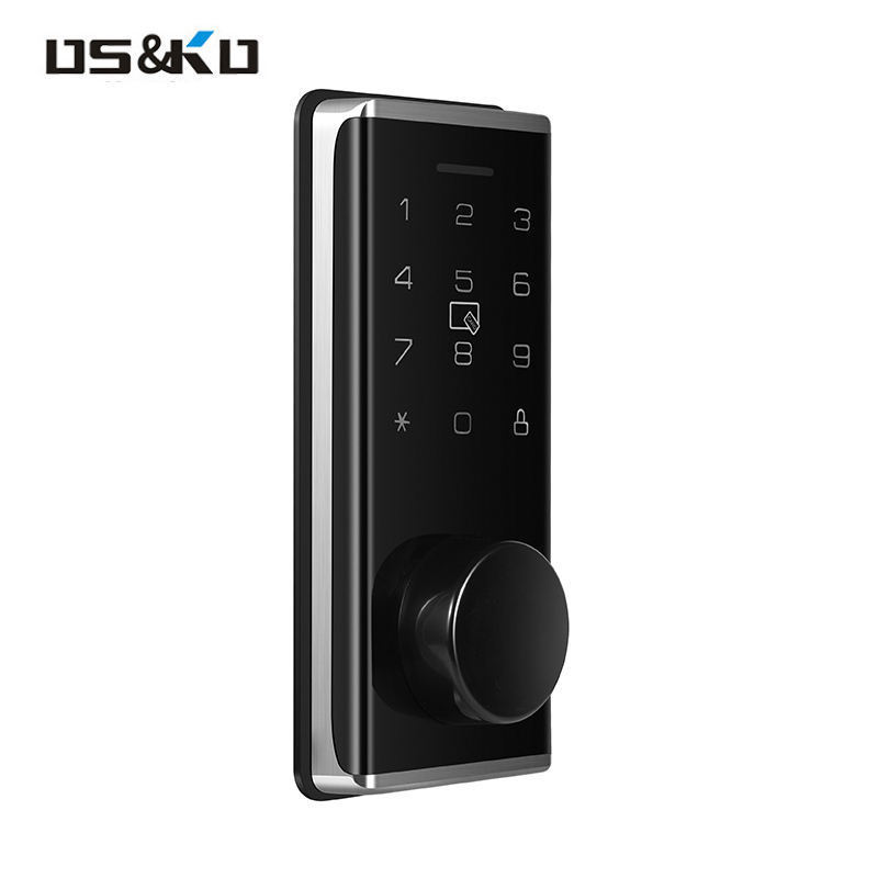 card smart door lock cabinet locker keyboard digital password smart door lock  smart deadbolt lock, remote share electronic door