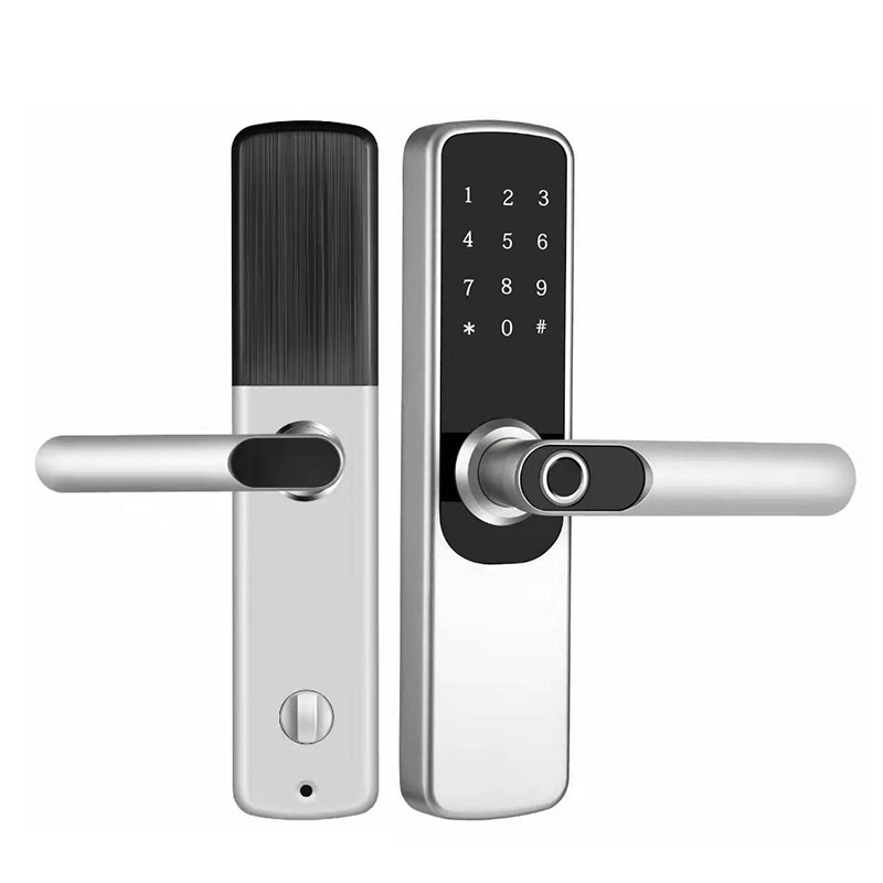 digital keypad fingerprint electronic door lock with remote control door lock card reader smart bedroom smart lock