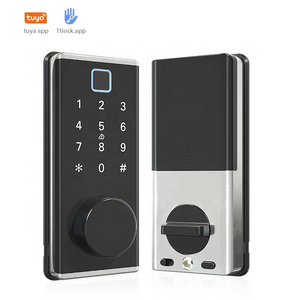 entry keyless entry no lever safe electronic lock with deadbolt electric grade 1 fingerprint door wifi deadbolt smart lock