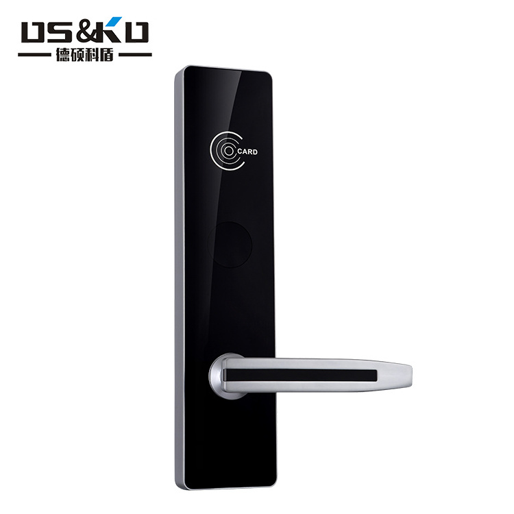 electric hotel keycard room door lock