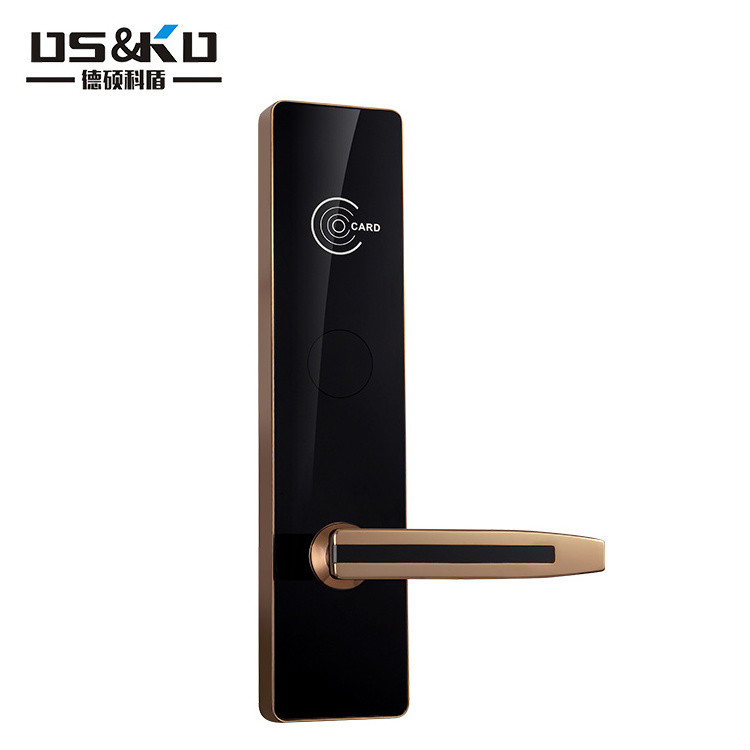 electric hotel keycard room door lock