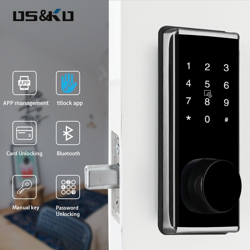 electronic remote control wireless  auto smart key digital  airbnb automatic  deadbolt interior door motorized lock lock lock