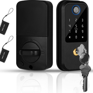 smart door lock keyless smart door lock fingerprint deadbolt automatic digital password smart keypad door lock