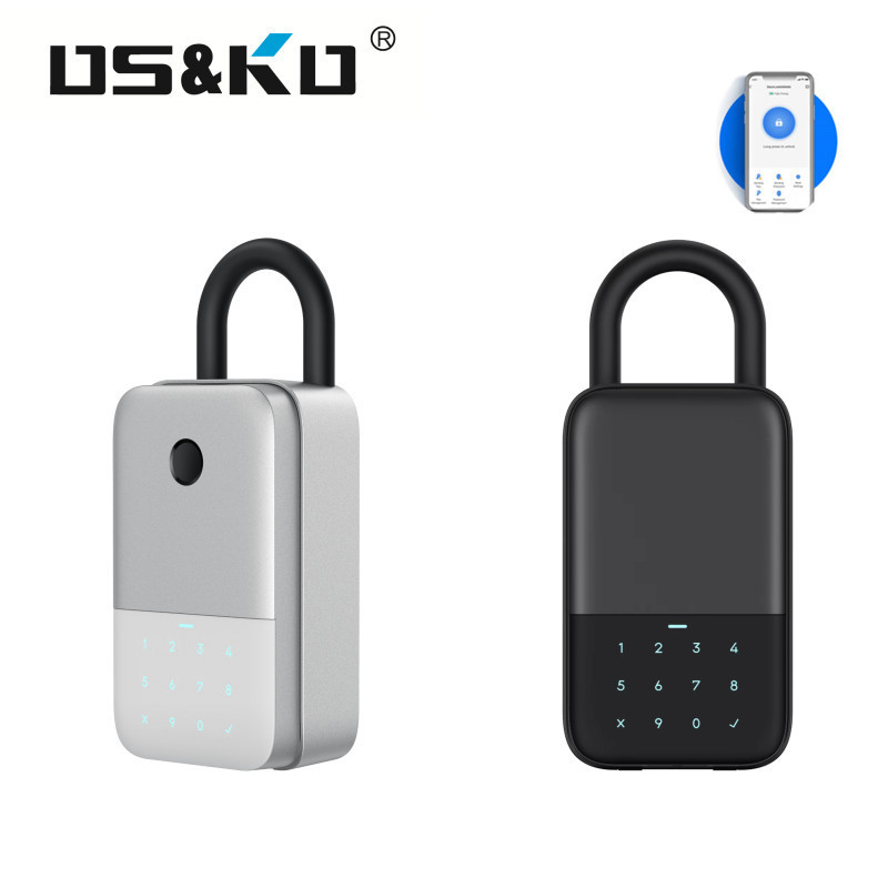 anti theft magnetic security metal password hide smart code fob combination holder key lock safety fingerprint  box wall mount