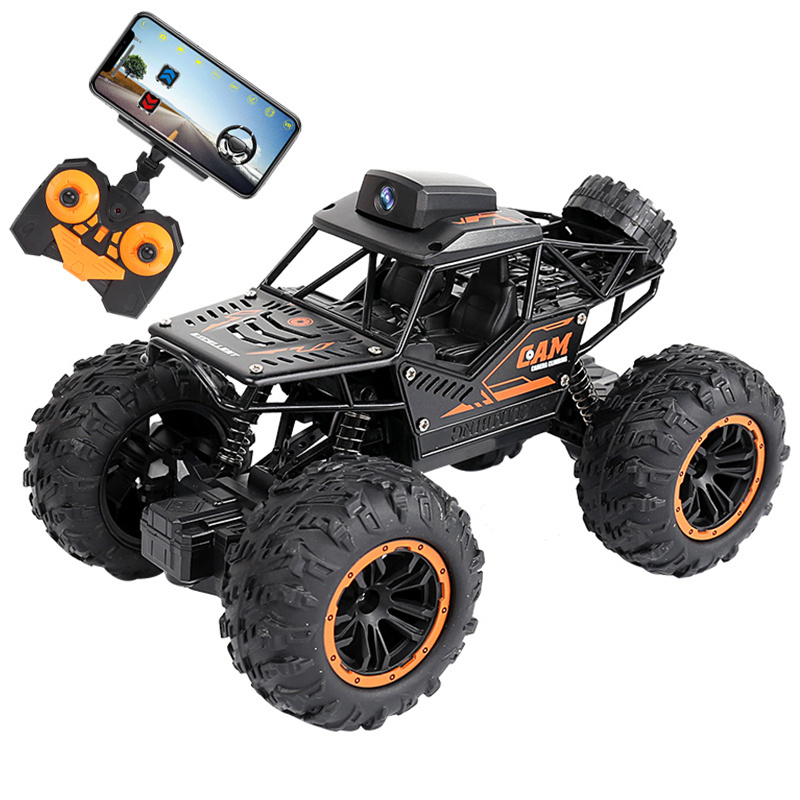 2.4Ghz 1/18 4WD Remote Control RC Car with FPV HD Camera High Speed RC Crawler Car Remote Control Toys For Adults Kids