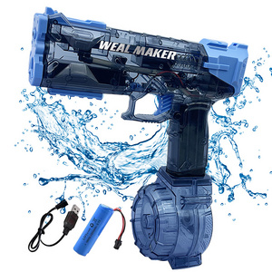 New Model Electric Water Gun for Kids Adults Water Pistol Long Range Shooting Automatic Squirt Guns Outdoor Summer Toys