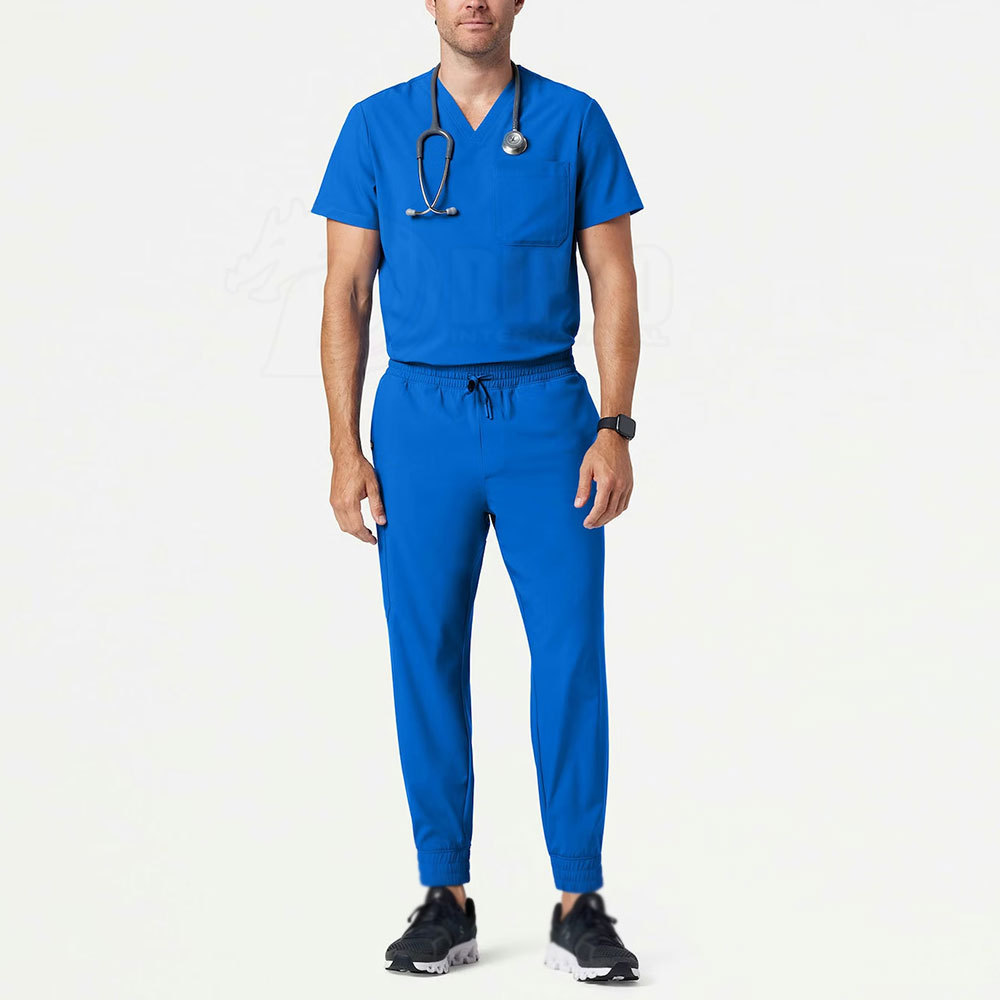 Premium Quality Hospital Scrub Suits Medical Nurse Shorts Sleeve Scrub Suit For Men