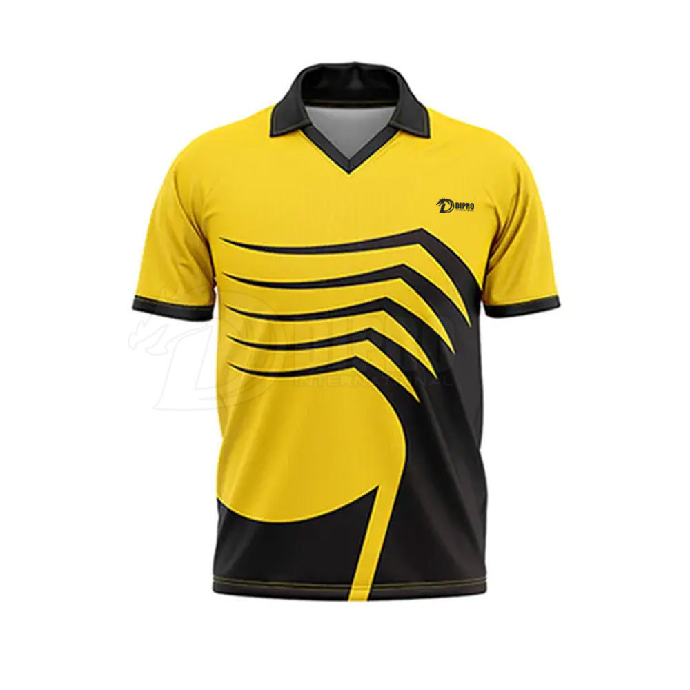 Custom Team Cricket Uniform Jersey Short Set For Men Full Sublimation Reversible Cricket For Men