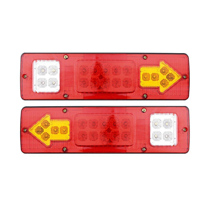 LED Truck Tail Light Bar Waterproof 24V Turn Signal Brake Reverse Running Lights Tail light IP67 for Snowmobile Utility Trailer