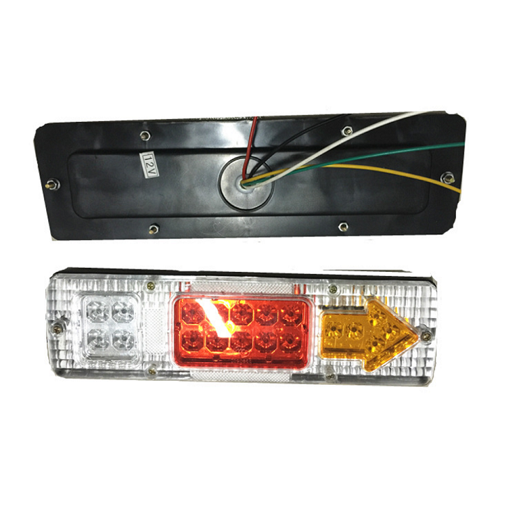 LED Truck Tail Light Bar Waterproof 24V Turn Signal Brake Reverse Running Lights Tail light IP67 for Snowmobile Utility Trailer