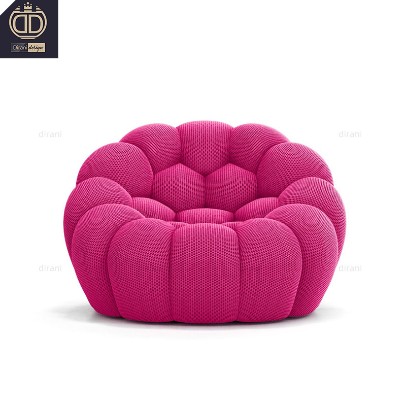 fauteuil bubble roche bobois new design pink lovely chair home relax side armchair elegant modern luxury living room chair