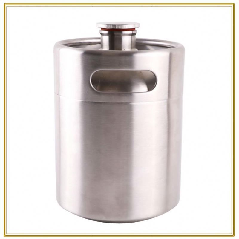 Wholesale portable beer keg 2 liter stainless steel barrel drum