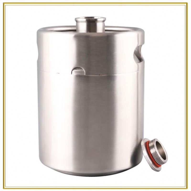 Wholesale portable beer keg 2 liter stainless steel barrel drum