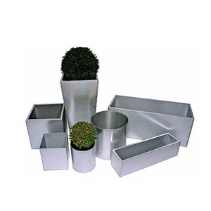 2021 New Style Stainless Steel Flower Pot/garden Pot/planter Pot With Different Shape In Outdoor For Christmas