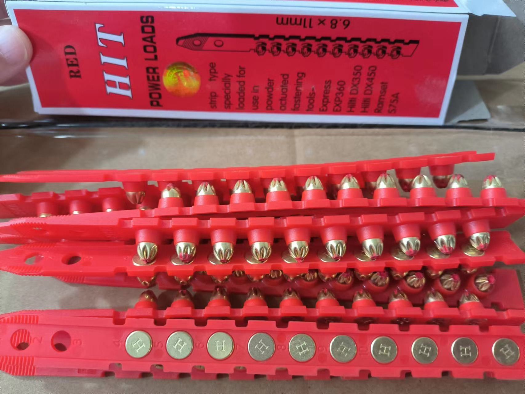 6.8x11mm Power Actuated Tool Loads for Hilti Ramset