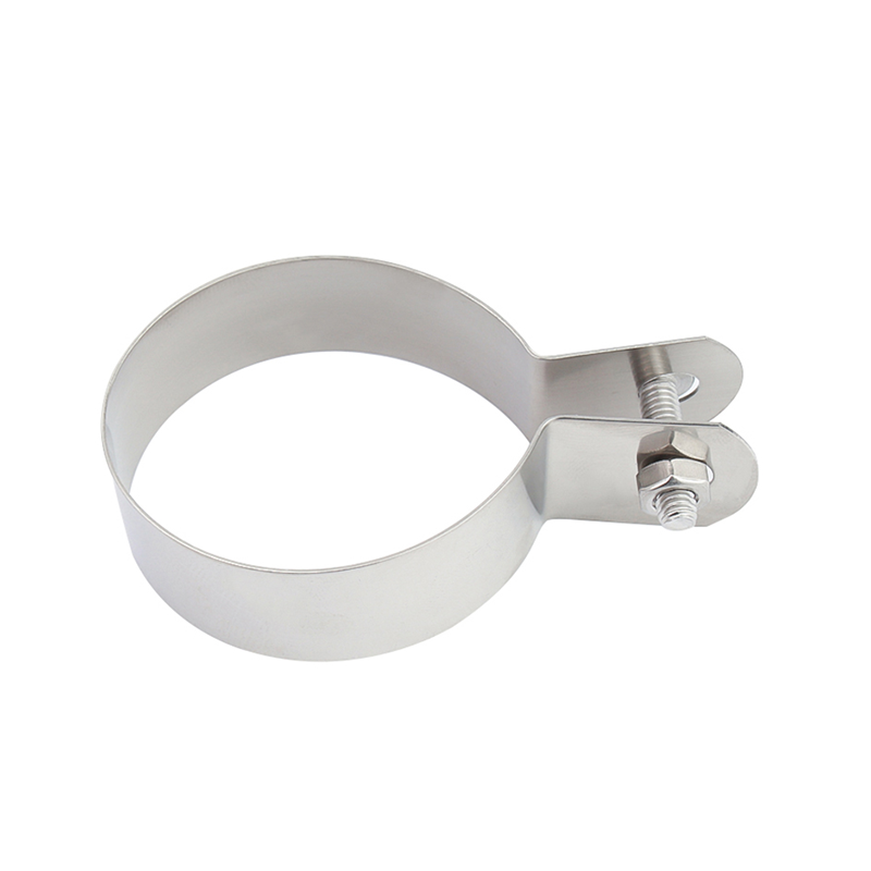 Spot Direct Delivery 304 Stainless Steel Grounding Wire Clamp Pipe Clamp Elevator Metal Material Grounding Pipe Clamp