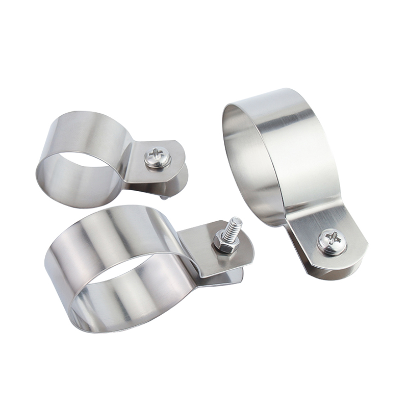 Manufacturer's Direct Sales Stainless Steel Grounding Clamp Large Specification Steel Grounding Pipe Clamp Holding Clamp