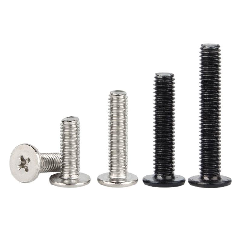 Din965 M2 M2.5 M3 M4 X 10mm M5 M6 M8 Counter Sunk Screw Metric Stainless Steel Cross Recessed Phillips Flat Head Machine Screw