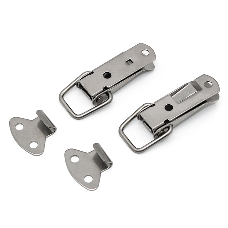 Stainless Steel 90mm Toggle Catch Latches Clamp Clips Case Toolbox Hasp Cabinet Box Locks Spring