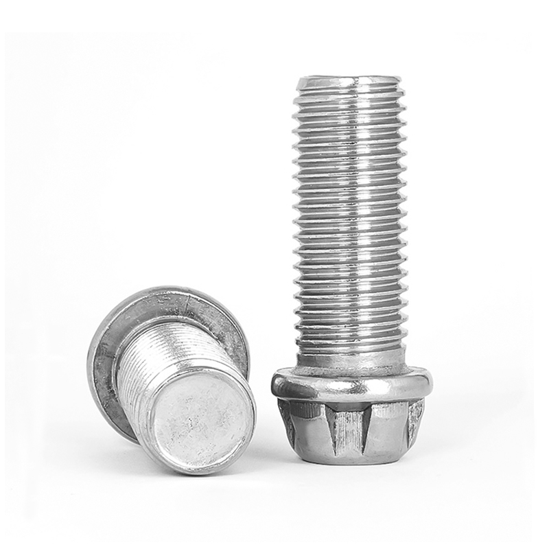 High Quality Stainless Steel Or Zinc Plated Ss304 316 Smooth Surface 5-point Hex Head Flange Bolt