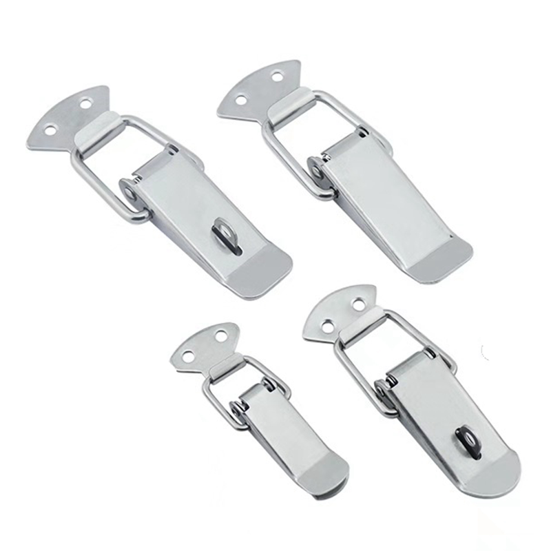 Stainless Steel Heavy Duty Adjustable Case Hasp Cabinet Toggle Clamp Latch Flight Case Draw Latch